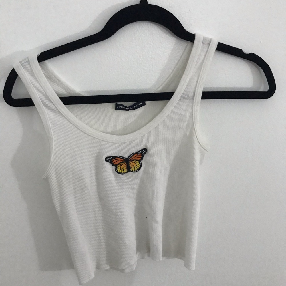 Brandy Melville Butterfly Tank